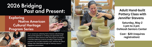 Click here to register for Adult Pottery Class