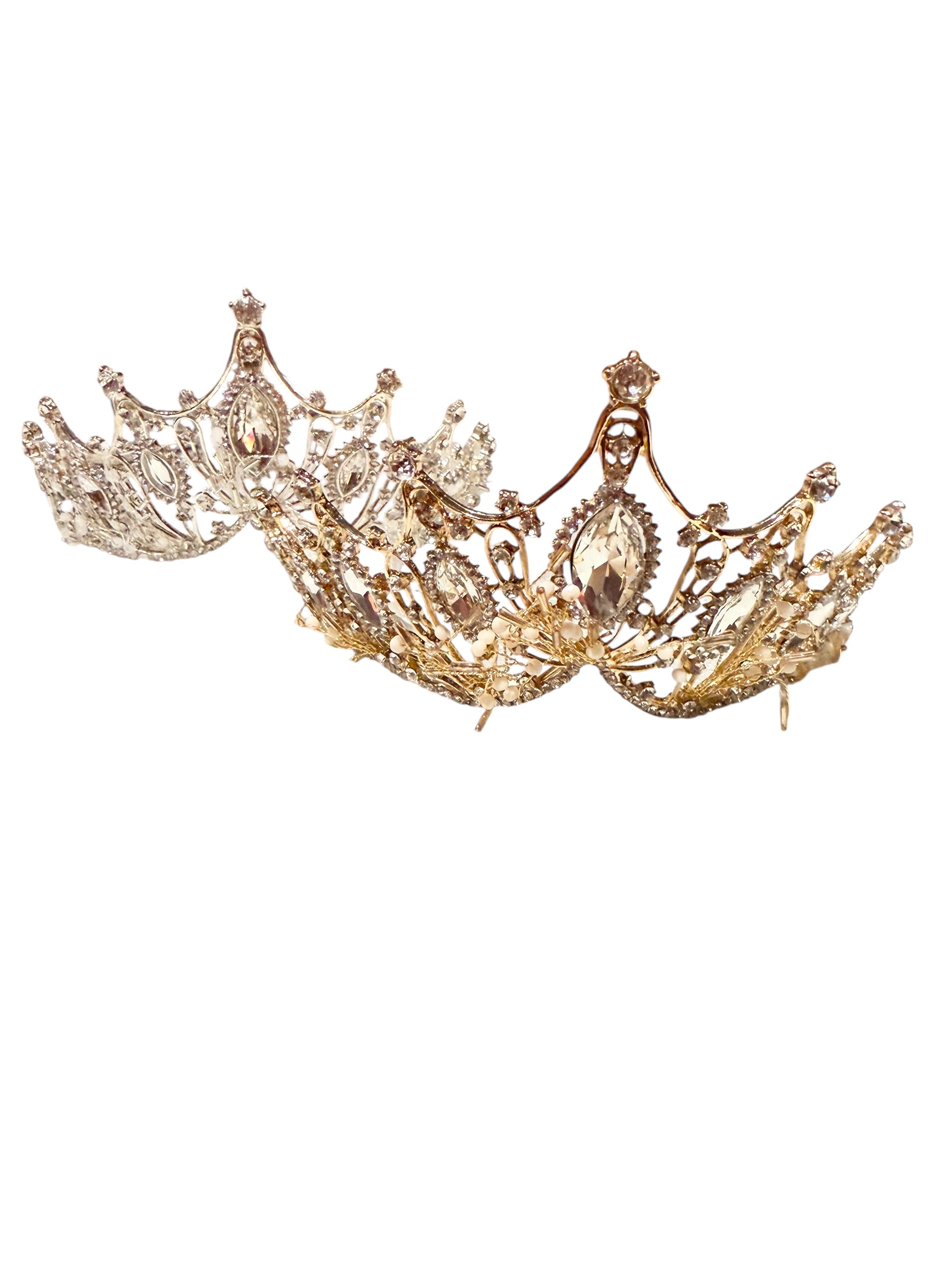 Tiaras worn by Ashley and Leslie Patino in 2020
