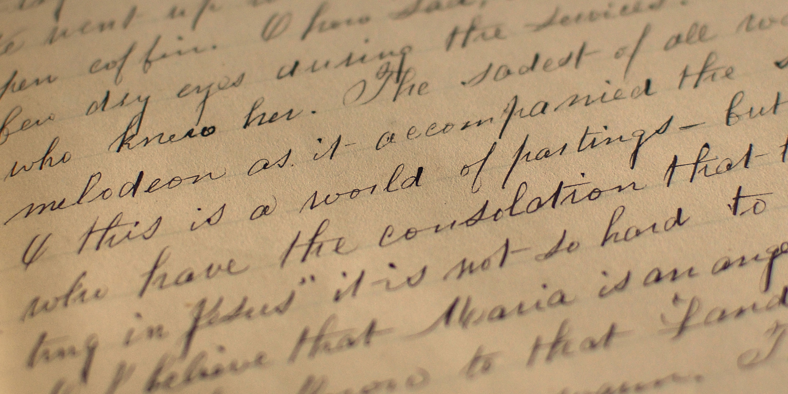 Derby diary entry with intricate cursive script